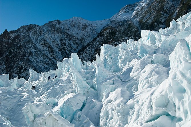 2 Day West Coast Glaciers and TranzAlpine Train: Queenstown to Christchurch - Franz Josef Glacier from the valley road end