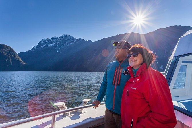 2-Hour Milford Sound Scenic Cruise - Mitre Peak and the turn toward the Tasman Sea