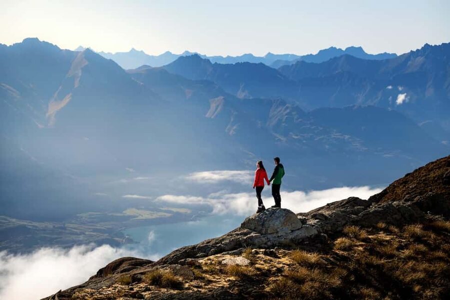 20-Min Helicopter Tour from Glenorchy | Alpine Express - Lifting Off Over Lake Whakatipu