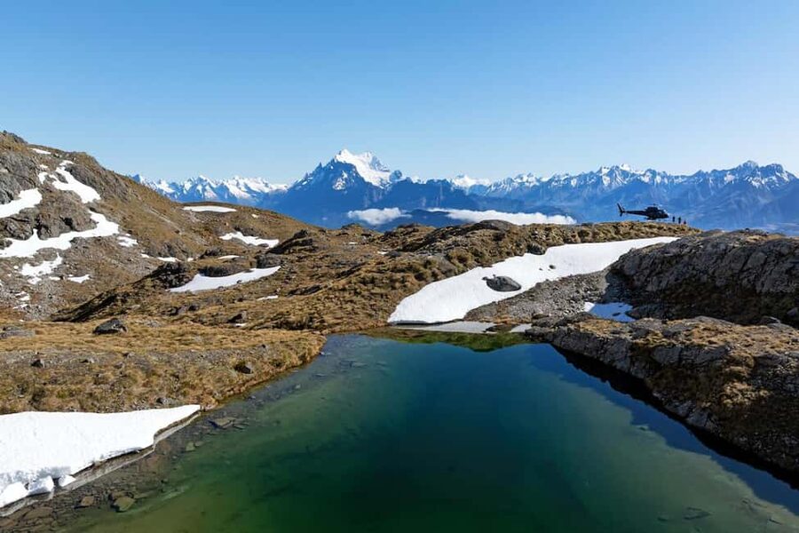 20-Min Helicopter Tour from Glenorchy | Alpine Express - Flying Toward the Humboldt Mountains