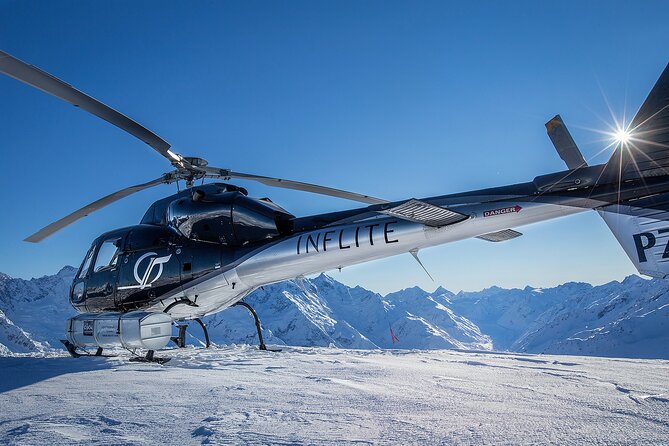 25-Minute Helicopter flight including an alpine landing - The Brass Peak or Liebig Dome landing