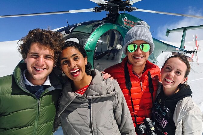 30 Minute Mt Cook and Fox Glacier Snow Landing - Fox Glacier from a guaranteed window seat