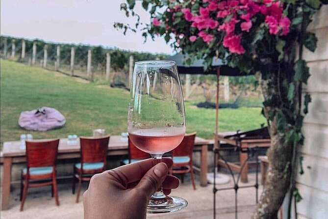 4.5-Hour Scenic Wine Tour with Private Guide & Up to 12 Tastings - Mudbrick Vineyard brings the classic Waiheke setting