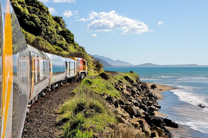 5-Day New Zealand North and South Island Highlights Tour - Day 4: Cook Strait and the Coastal Pacific train