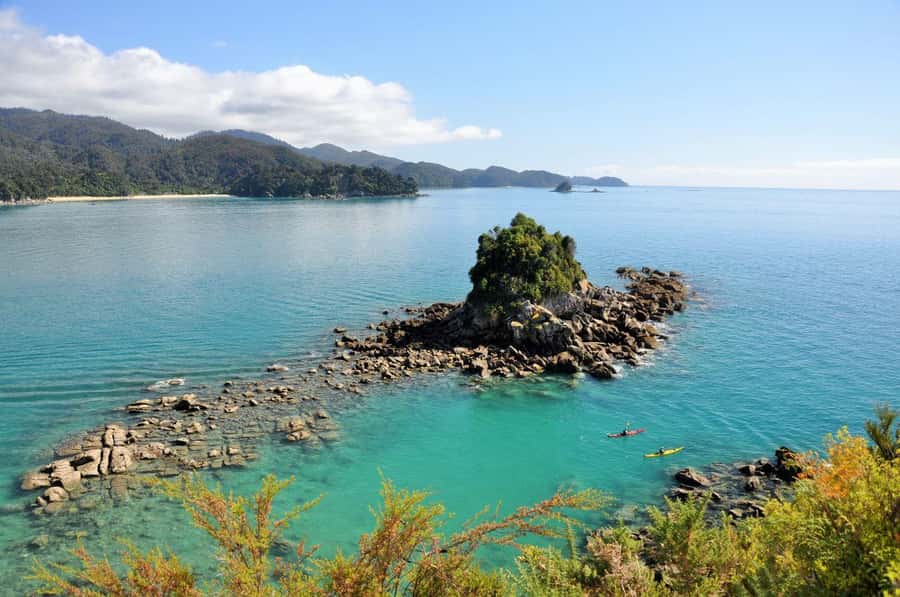 Abel Tasman National Park: Cruise, Kayak, & Hike Tour - Observation Beach and a 15-minute safety briefing