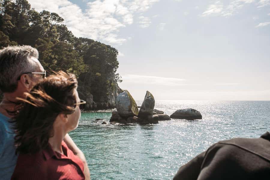 Abel Tasman National Park: Cruise, Kayak, & Hike Tour - Lunch, snacks, and a possible swim