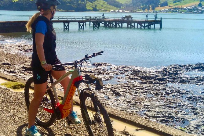 Akaroa Explorer- Guided Electric Bike Tour in Akaroa - The crater rim and Banks Peninsula views
