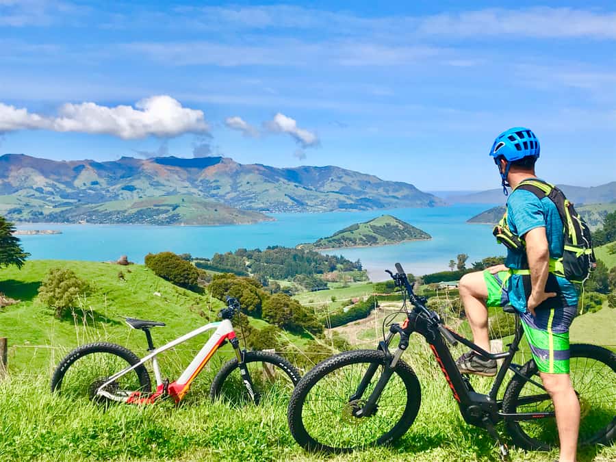 Akaroa: Guided Electric Mountain Bike Tour-Lava Loop - Key points at a glance