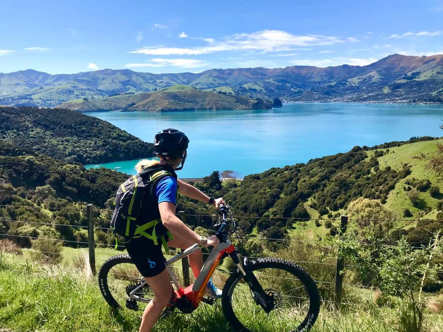 Akaroa: Guided Electric Mountain Bike Tour-Lava Loop - Who should book this ride?