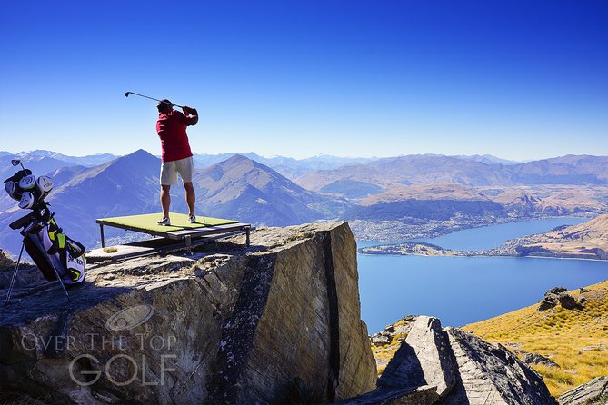 Altitude Golf by Helicopter from Queenstown - From Frankton to the Southern Alps