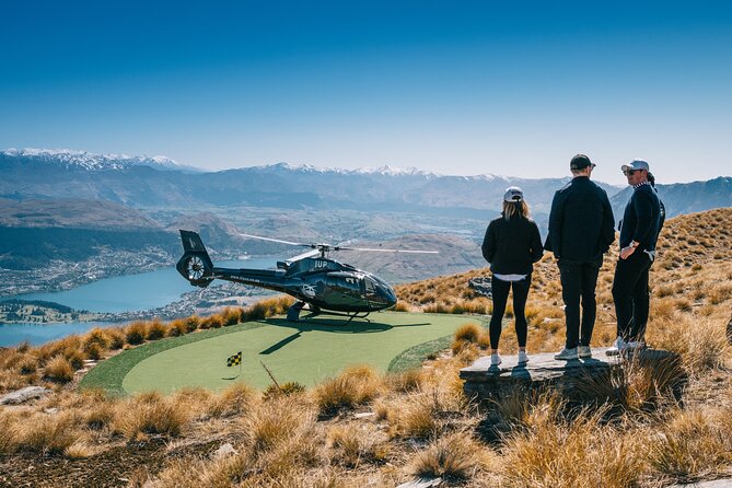 Altitude Golf by Helicopter from Queenstown - The setting rewards golfers and spectators