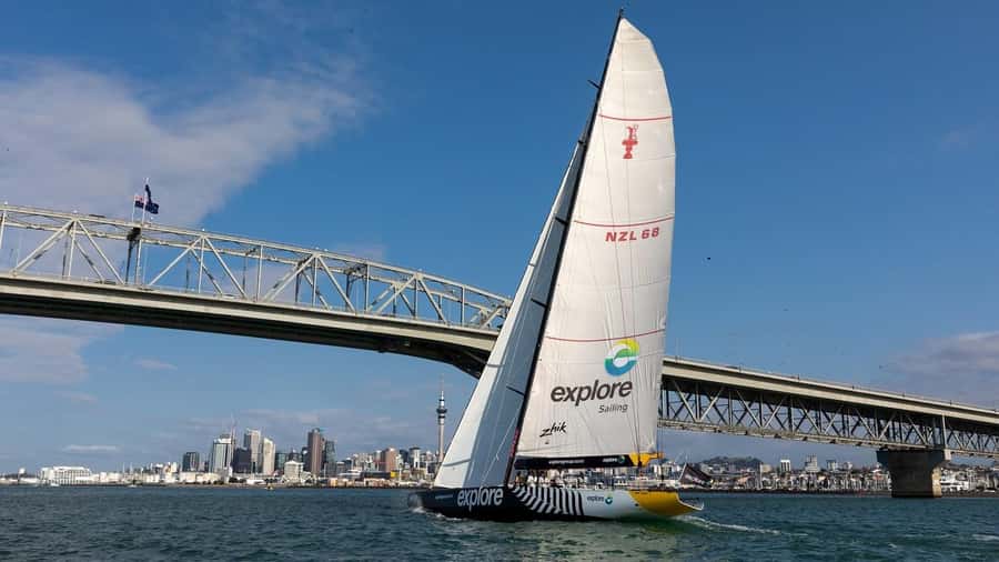 America’s Cup 2-Hour Sailing Experience Waitemata Harbour - From Viaduct Harbour to the starting line
