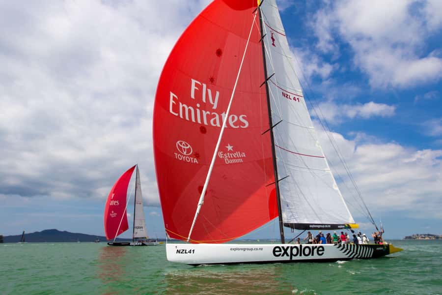 America’s Cup 2-Hour Sailing Experience Waitemata Harbour - When the wind fills the sails