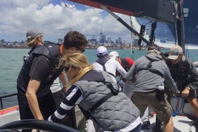 America’s Cup Sailing on Auckland’s Waitemata Harbour
