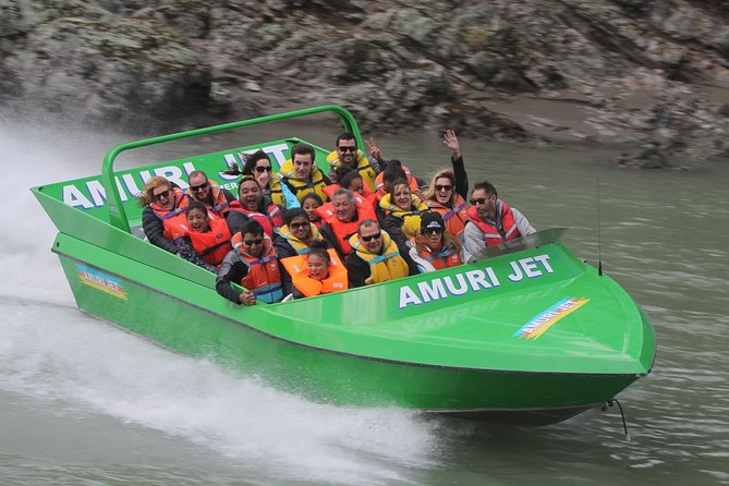 Amuri Adventure Jet Boating in Hanmer Springs - Rapids, braids, and the famous Hamilton spin