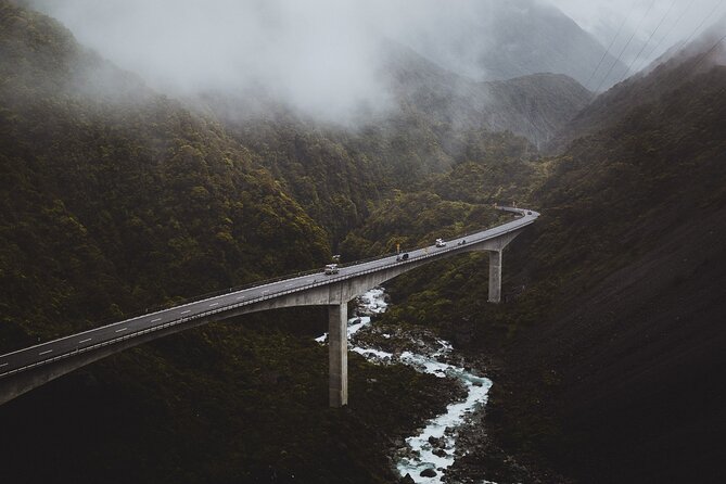 Arthur’s Pass Tour From Christchurch With Jet Boat & TranzAlpine - Lake Pearson and the road into Arthur’s Pass