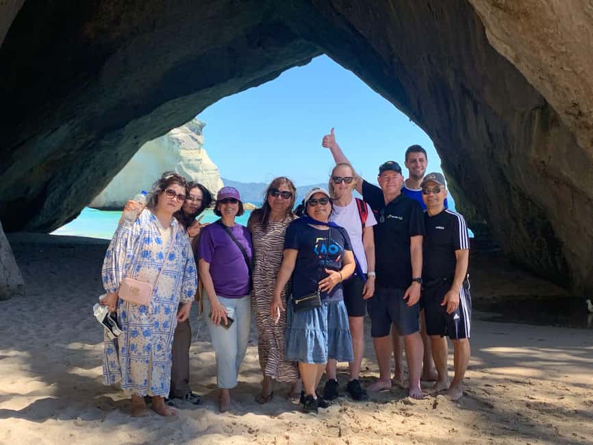 Auckland: Cathedral Cove and Coromandel Small Group Tours - Hot Water Beach depends on the clock