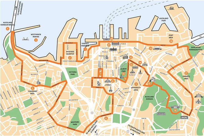 Auckland City Highlights Tour by Car or Van - The university district puts daily Auckland in view