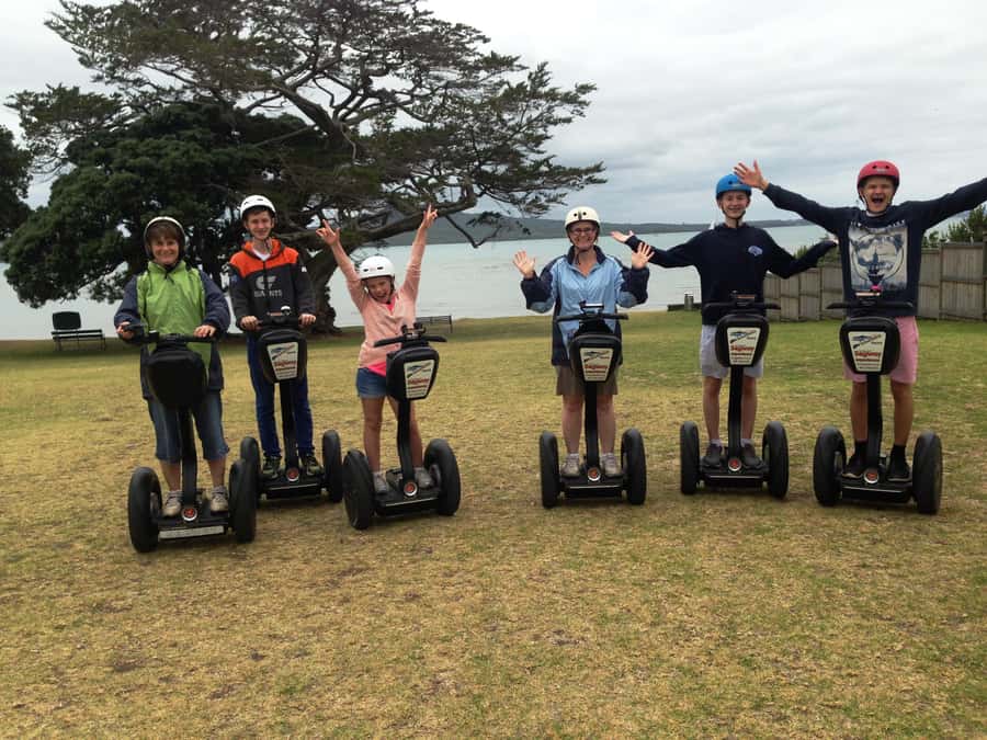 Auckland: Devonport Waterfront Segway - Learning at Victoria Wharf