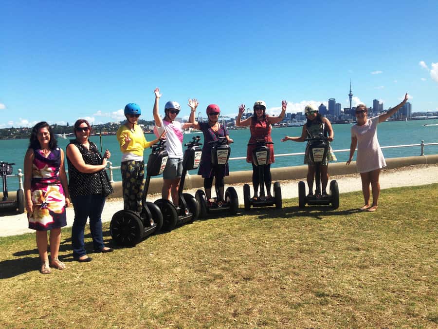 Auckland: Devonport Waterfront Segway - A good choice for families and first-time riders