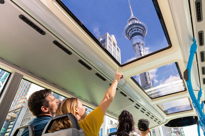 Auckland Explorer: Sightseeing Hop-on Hop-off Tour - Bastion Point and Kelly Tarlton’s by the water