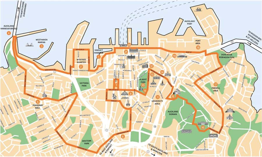 Auckland: GoGuided Auckland City Tour - Albert Park and the Auckland Domain