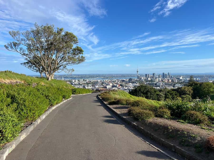 AUCKLAND: Half-Day CITY HIGHLIGHTS TOUR - Mt.Eden, Tamaki Dr - Michael Savage Memorial Garden and the Hauraki Gulf