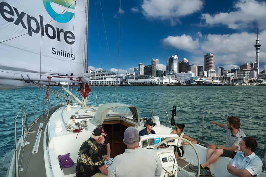 Auckland Harbour 1.5-Hour Sailing Cruise - Setting out from Viaduct Harbour