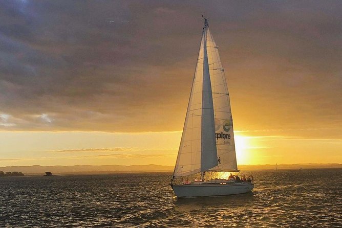 Auckland Harbour Sailboat Cruise Including Three Course Dinner - Passing beneath or near Auckland Harbour Bridge