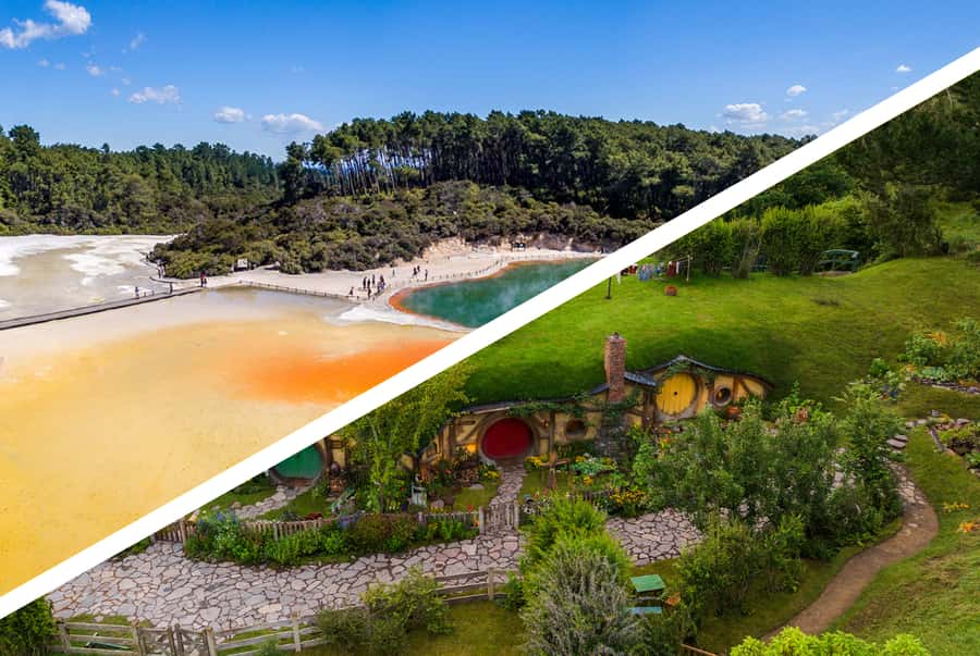 Auckland: Hobbiton, Rotorua and Wai-O-Tapu Day Tour - Key points at a glance