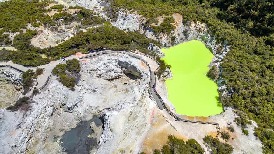 Auckland: Rotorua Highlights w WaiOTapu & Redwoods Treewalk - Leaving Auckland through the Waikato