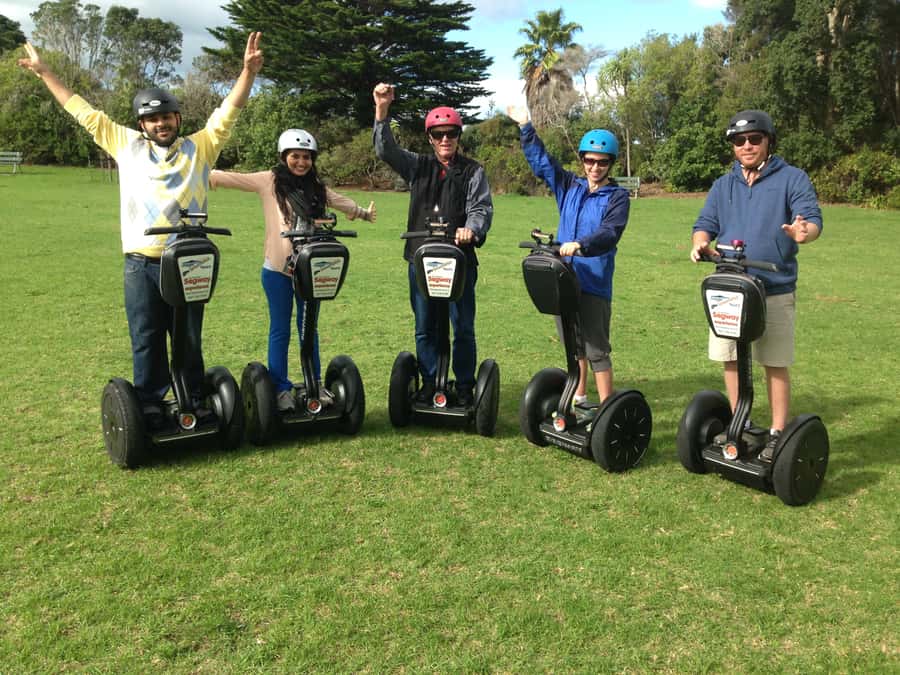 Auckland: Segway Tour to Mount Victoria - The first 15 minutes: getting comfortable on two wheels