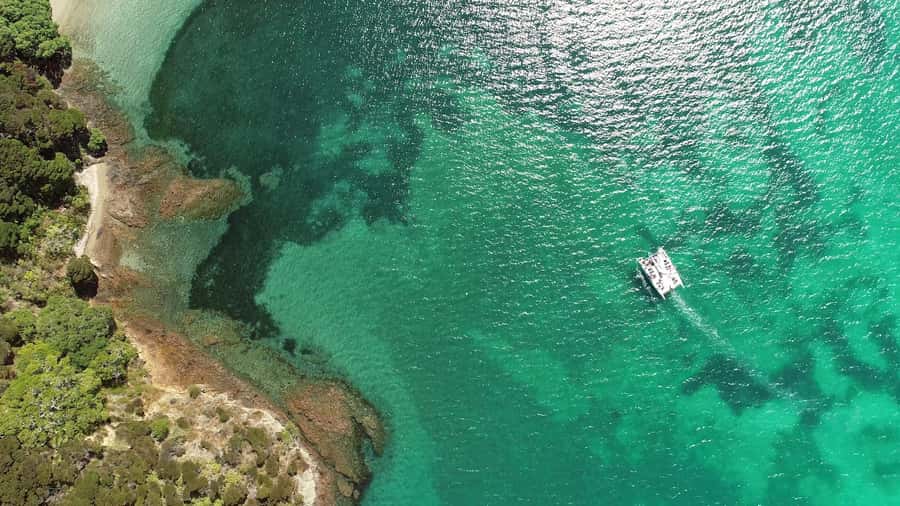 Bay of Islands 2-Hour Sundowner Evening Sailing Cruise - A 15-minute swim in a sheltered anchorage
