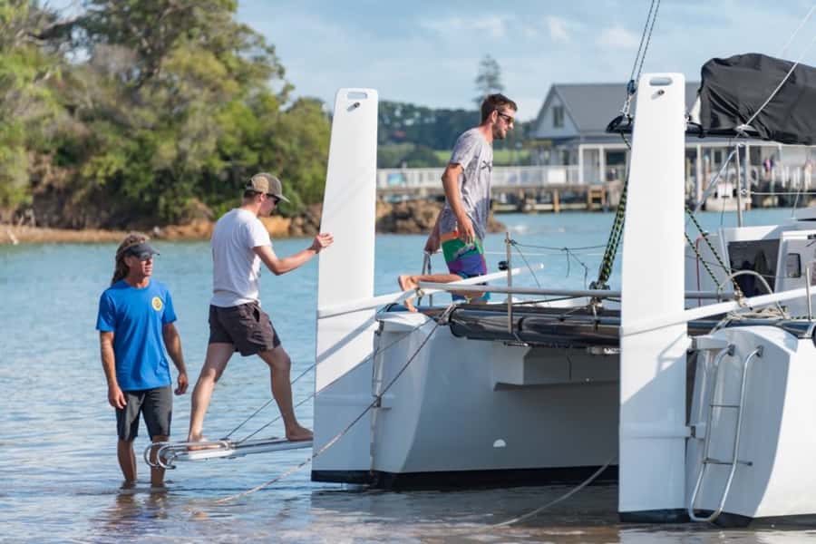 Bay of Islands: Catamaran Sail, Wildlife Island & Lunch - Two hours across the Bay of Islands