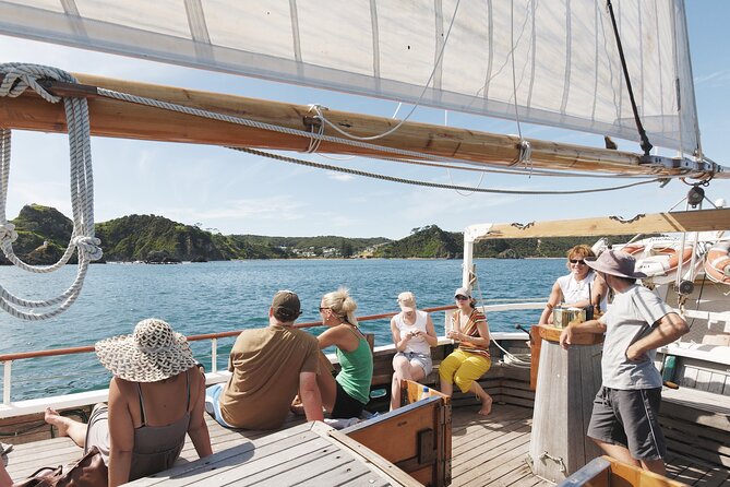 Bay of Islands Tall Ship Sailing on R. Tucker Thompson Including BBQ Lunch - Morning tea, fresh scones, and a galley-made lunch
