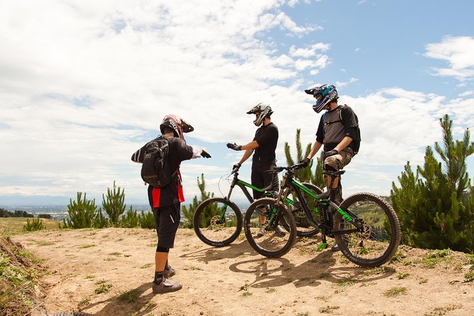 Beginner Downhill Mountain Biking Lesson in Christchurch - The beginner trail and the wider park