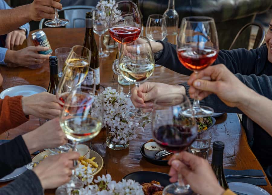 Boutique Winery Half-Day Tour & Vineyard Platter-Style Lunch - Leaving Queenstown through Kawarau Gorge