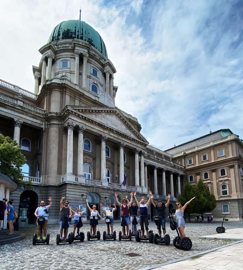 Budapest Buda Castle Private Segway Tour - Szentháromság tér and the quieter streets