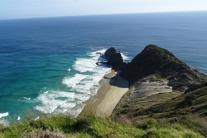 Cape Reinga Half-Day Tour Including Scenic Flight - The outward flight over Ninety Mile Beach