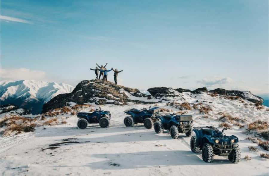 Cardrona Valley: Mountain Quad Bike Experience - Riding into Cardrona Valley