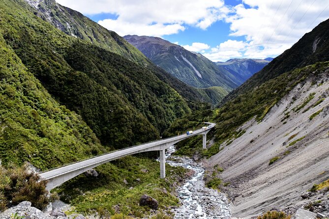 Castle Hill & Arthur Pass Day Trip From Christchurch - Otira Viaduct Lookout shows the road’s engineering