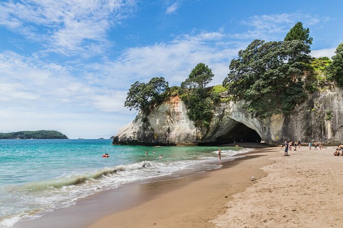 Cathedral Cove with the Lost Spring Hidden Spa - The long road from Auckland to Hahei Beach