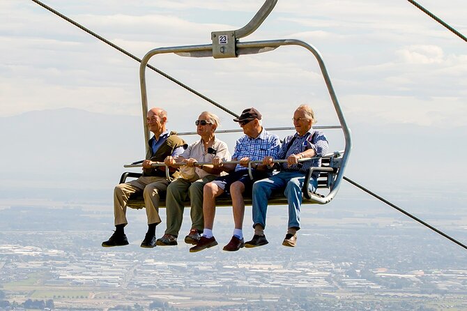 Chairlift Sightseeing Pass at the Christchurch Adventure Park - At the summit, stop for the view