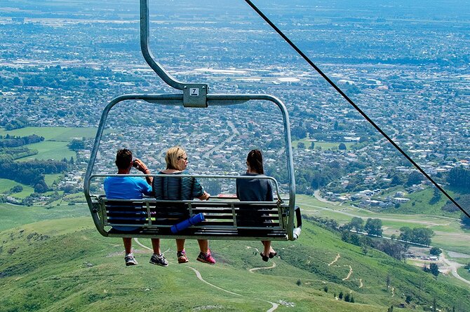 Chairlift Sightseeing Pass at the Christchurch Adventure Park - A park shared with downhill cyclists