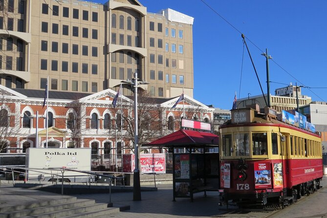 Christchurch City and Beaches Private Tesla Tour - The Arts Centre and Christchurch’s older buildings