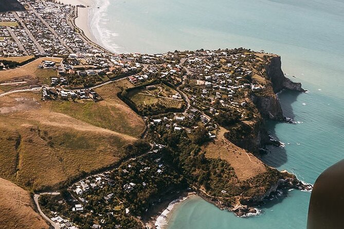 Christchurch City Scenic flight - Christchurch from above in half an hour