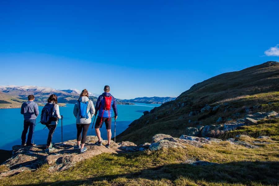 Christchurch: Guided Crater Rim Walk with Picnic - From the city to Taylors Mistake Beach