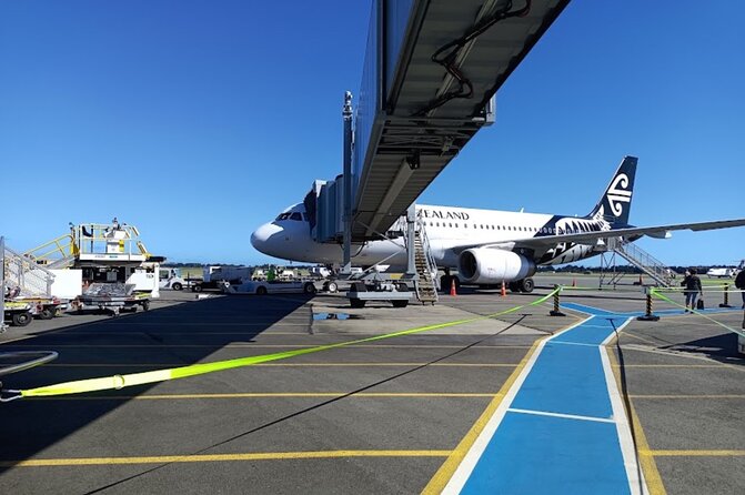 Christchurch International Airport :Airport to City Centre - Service quality: punctual drivers and small comforts