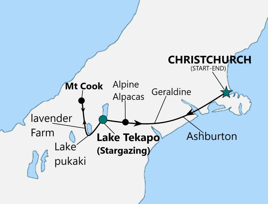 Christchurch: Lake Tekapo Stargazing & Mount Cook 2-Day Tour - Burkes Pass and a taste of local life