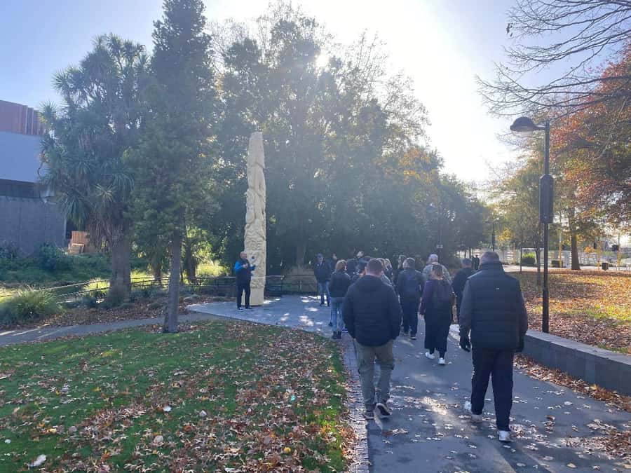 Christchurch: Ōtautahi Meander Walking Tour with Tastings - Finding mahinga kai and pā sites in the city